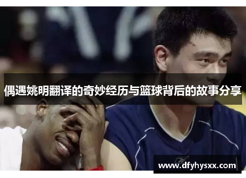 偶遇姚明翻译的奇妙经历与篮球背后的故事分享